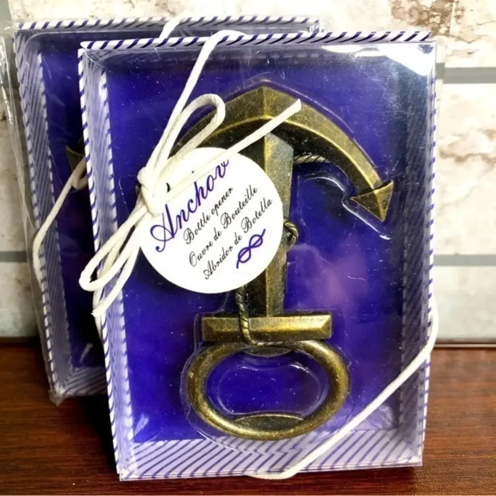 Anchor bronzed bottle opener